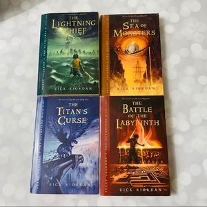 Percy Jackson Books 1-4